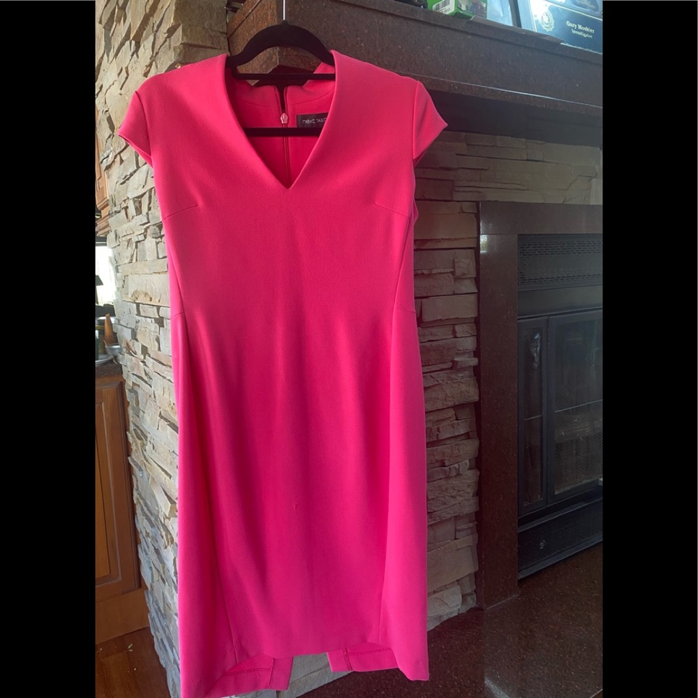 Dress Sleeveless Hot Pink Size 14P